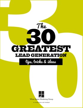 cover-30 Greatest Lead Gen Tips Tricks & Ideas